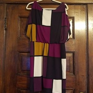 Color block dress